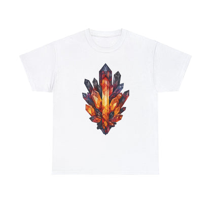 Volcanic Crystal Cluster Unisex Heavy Cotton Tee