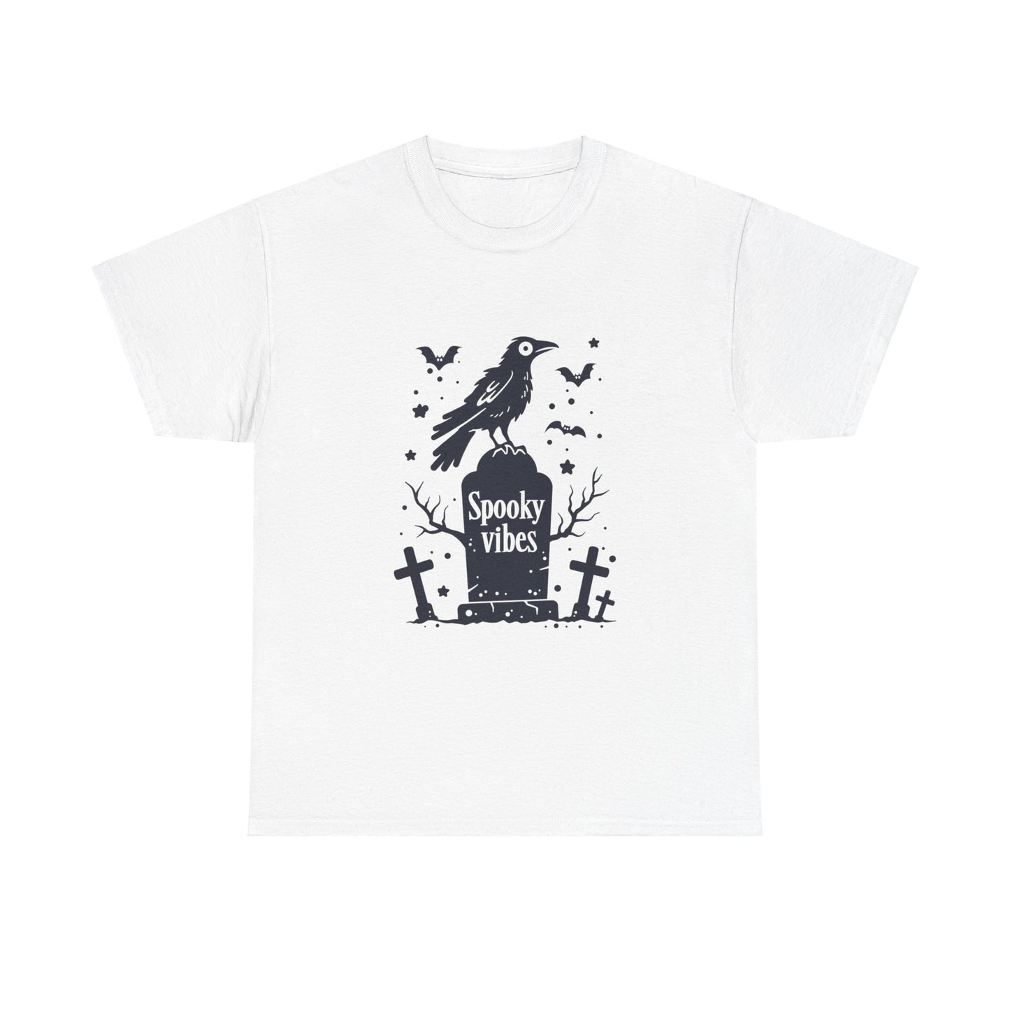Spooky Vibes Unisex Heavy Cotton Tee