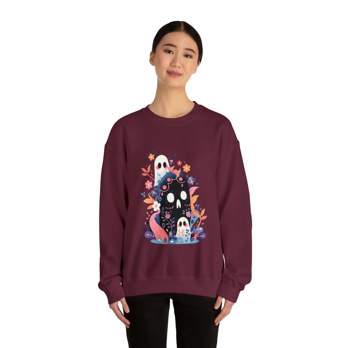 Ghosties Unisex Heavy Blend™ Crewneck Sweatshirt