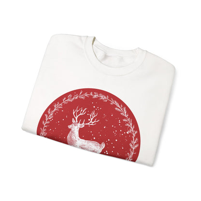 Rustic Deer Unisex Heavy Blend™ Crewneck Sweatshirt