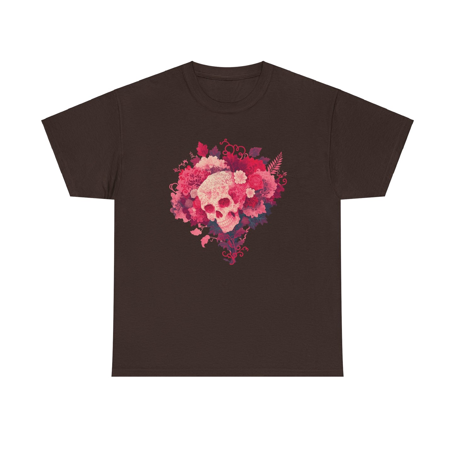 Skull Bouquet Unisex Heavy Cotton Tee