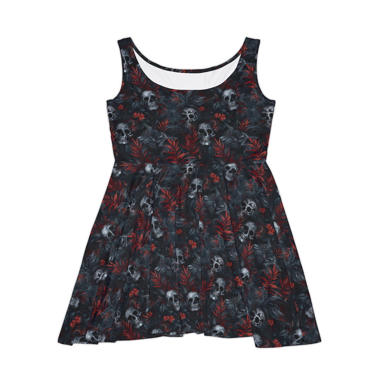 Hawaiian Gothic Women's Skater Dress (AOP)