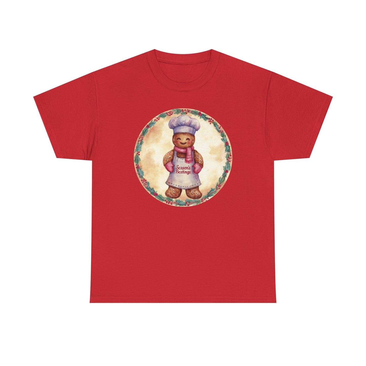 Gingerbread Baker Unisex Heavy Cotton Tee