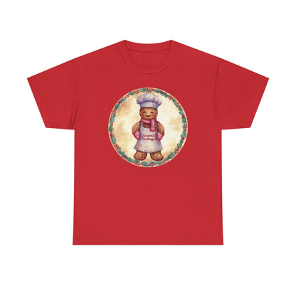 Gingerbread Baker Unisex Heavy Cotton Tee