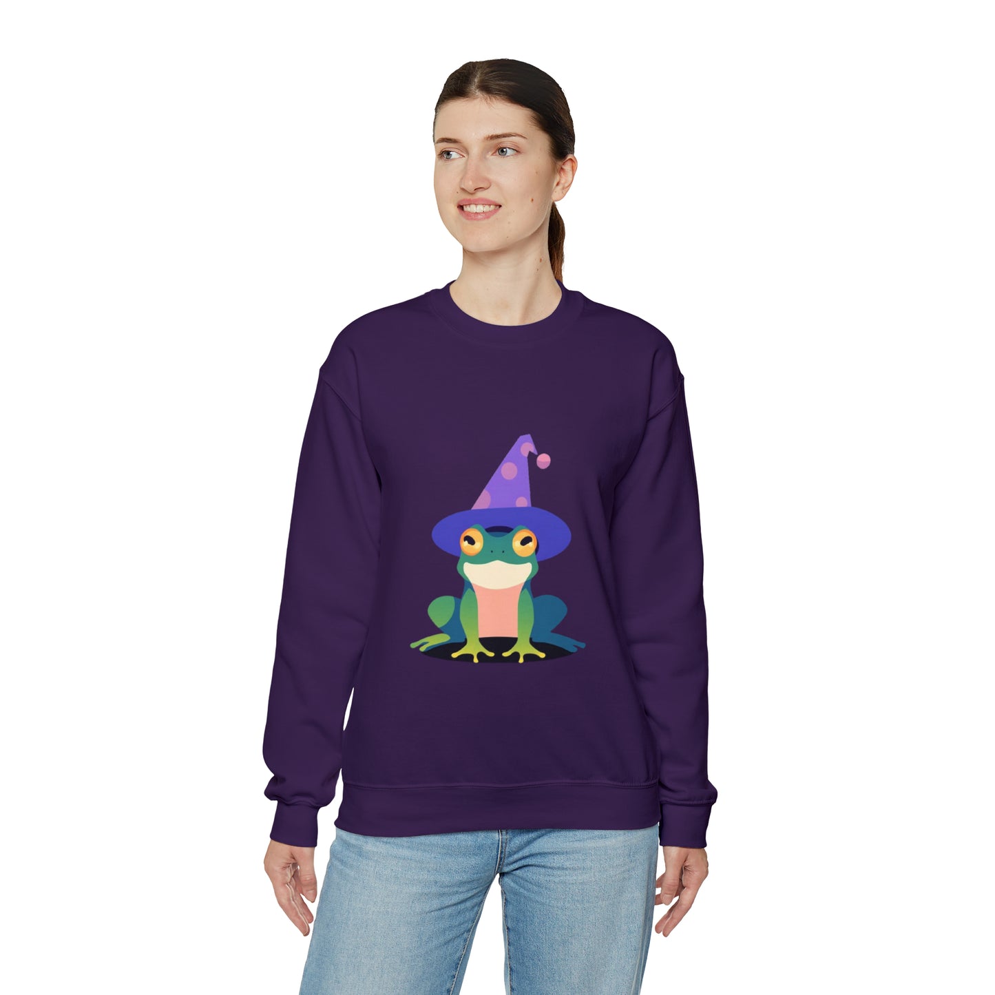 Wizard Frog Unisex Heavy Blend™ Crewneck Sweatshirt