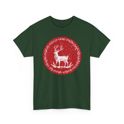 Rustic Deer Unisex Heavy Cotton Tee