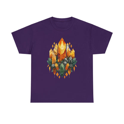 Earthen Crystal Cluster Unisex Heavy Cotton Tee