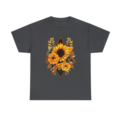 Sunflowers Unisex Heavy Cotton Tee