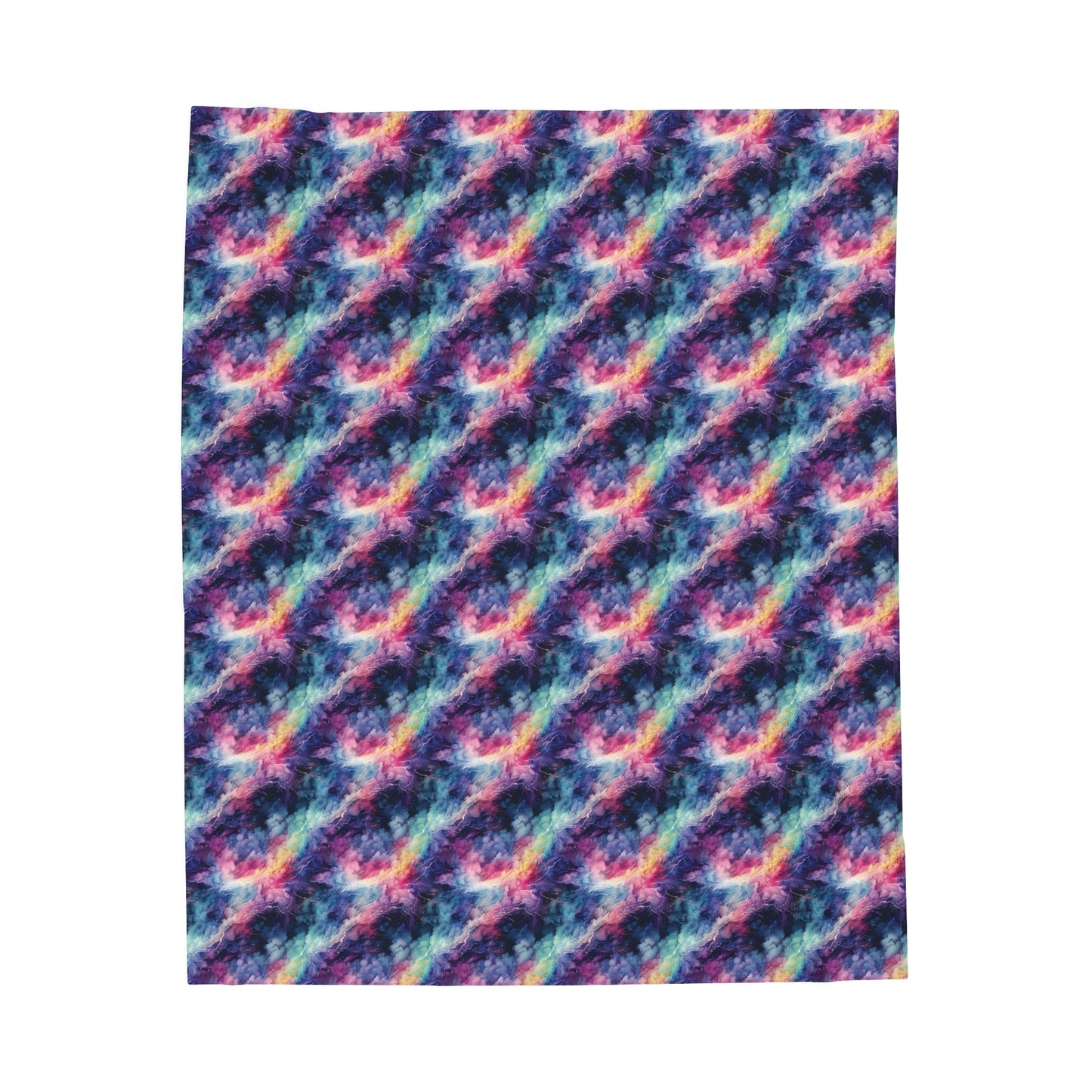Spectral Storm Velveteen Plush Blanket