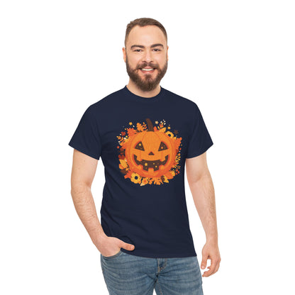 Jack-O-Lantern Unisex Heavy Cotton Tee