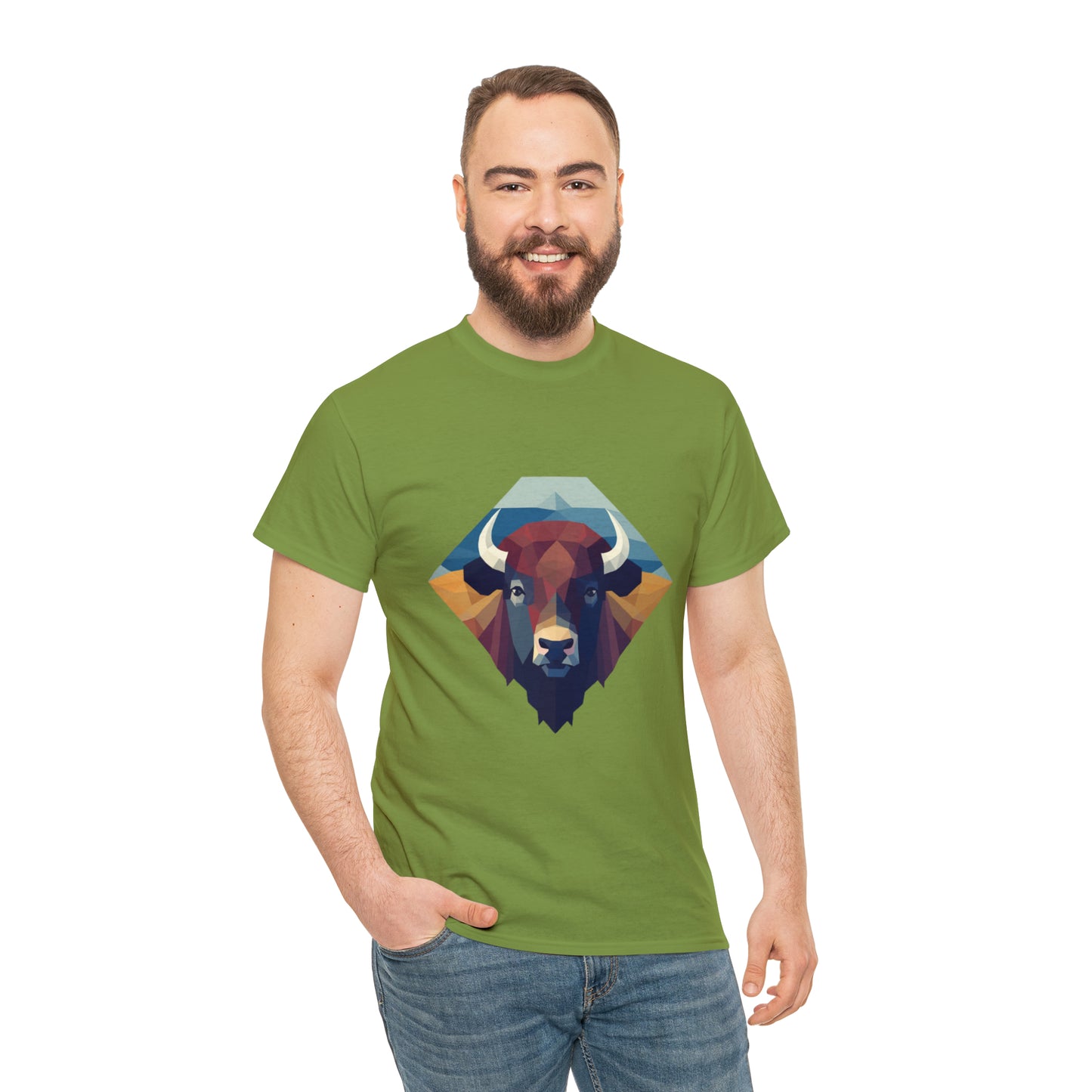 Buffalo Unisex Heavy Cotton Tee