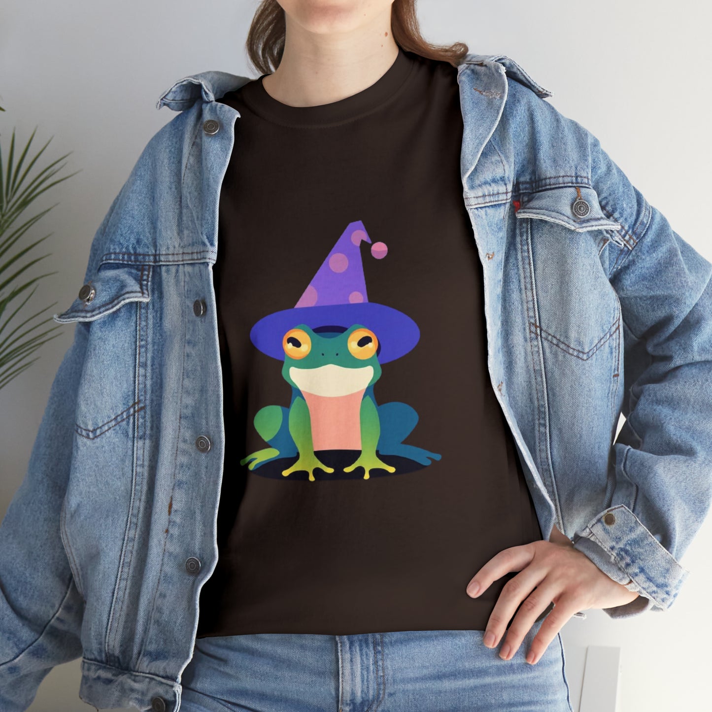 Wizard Frog Unisex Heavy Cotton Tee