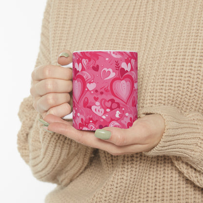 Lovey Dovey Ceramic Mug 11oz