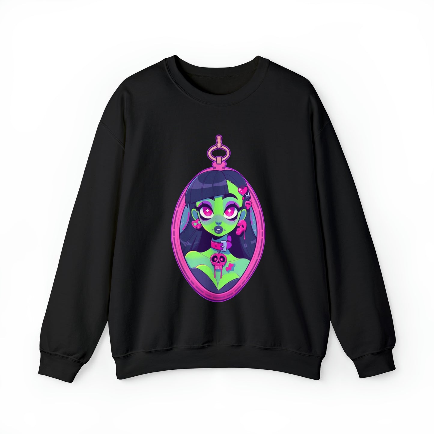 Zombie Locket Unisex Heavy Blend™ Crewneck Sweatshirt