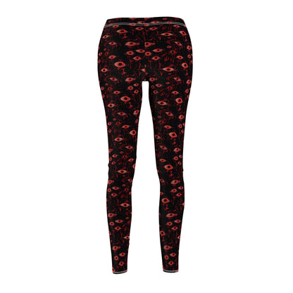 Watcher Women's Cut & Sew Casual Leggings (AOP)