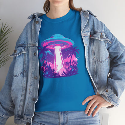 Tropical UFO Unisex Heavy Cotton Tee