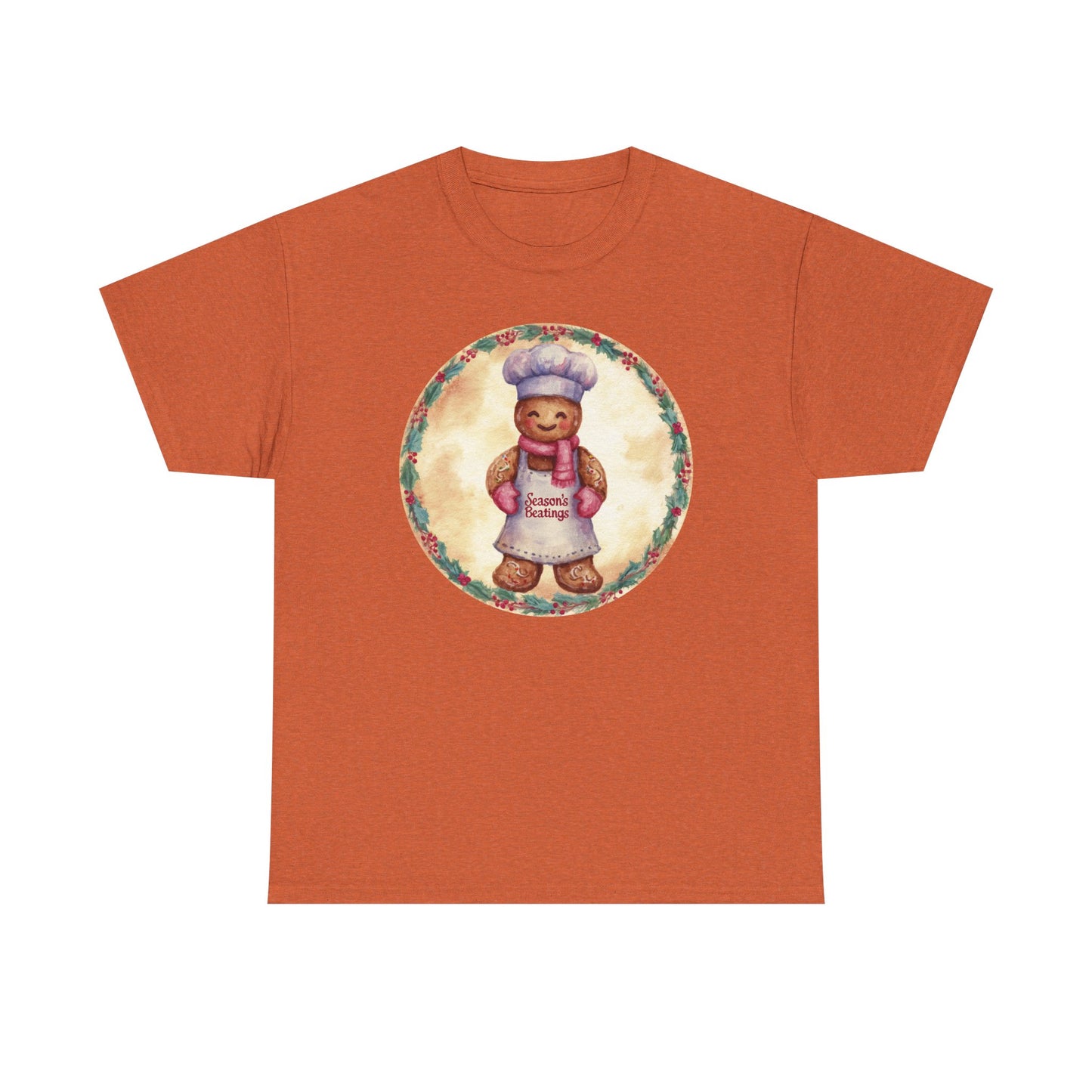 Gingerbread Baker Unisex Heavy Cotton Tee