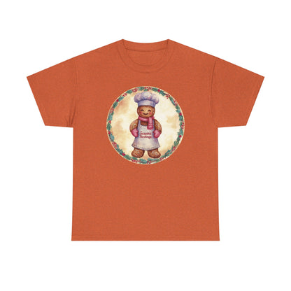 Gingerbread Baker Unisex Heavy Cotton Tee