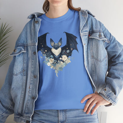 Midnight Bat Unisex Heavy Cotton Tee