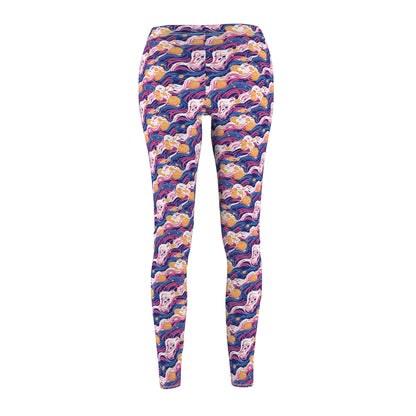 Sghetti Women's Cut & Sew Casual Leggings (AOP)