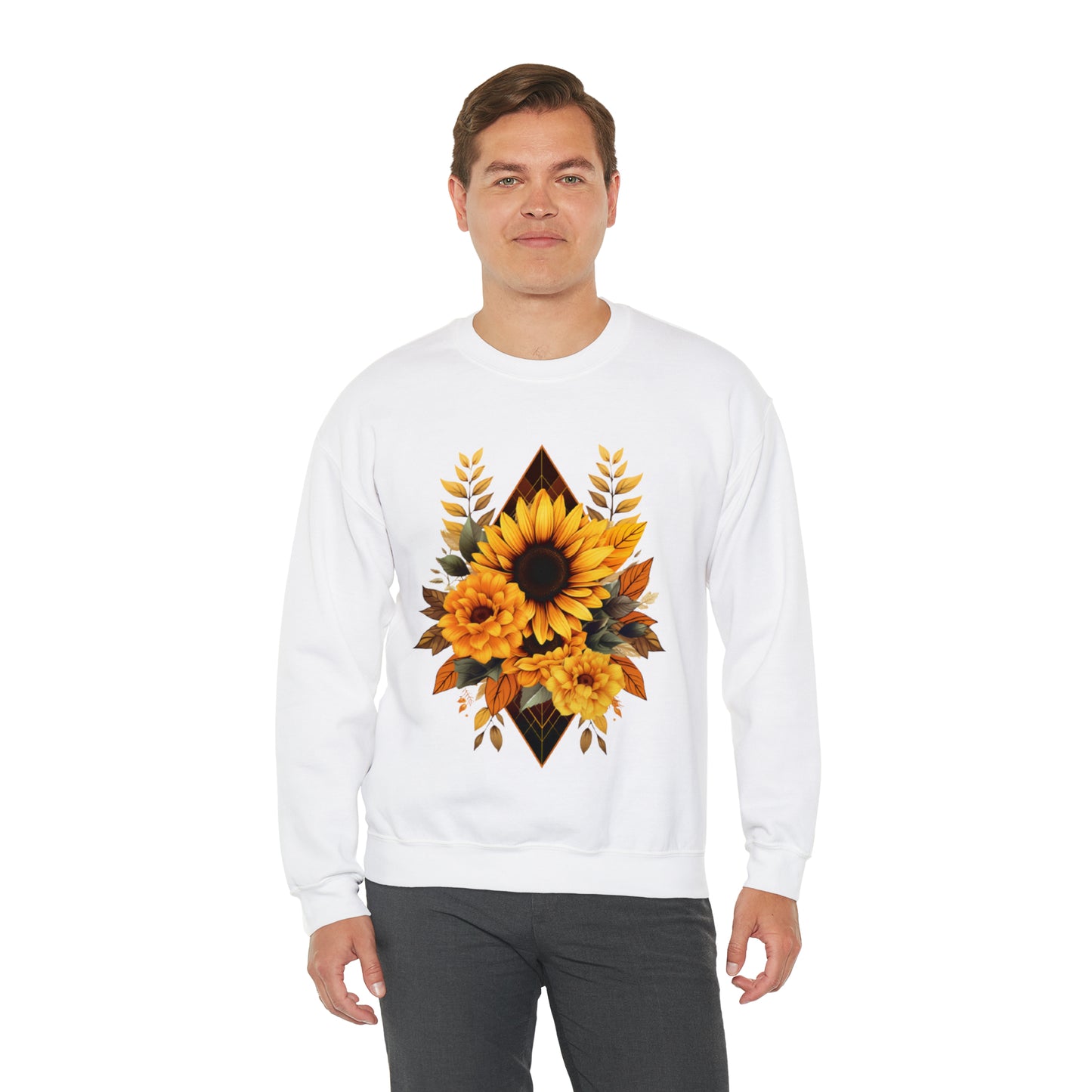 Sunflowers Unisex Heavy Blend™ Crewneck Sweatshirt