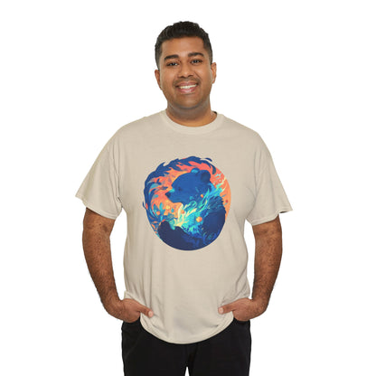 Elemental Bear Unisex Heavy Cotton Tee