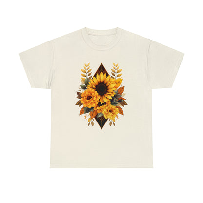 Sunflowers Unisex Heavy Cotton Tee