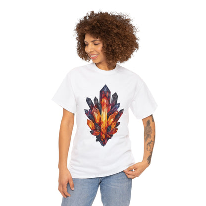 Volcanic Crystal Cluster Unisex Heavy Cotton Tee