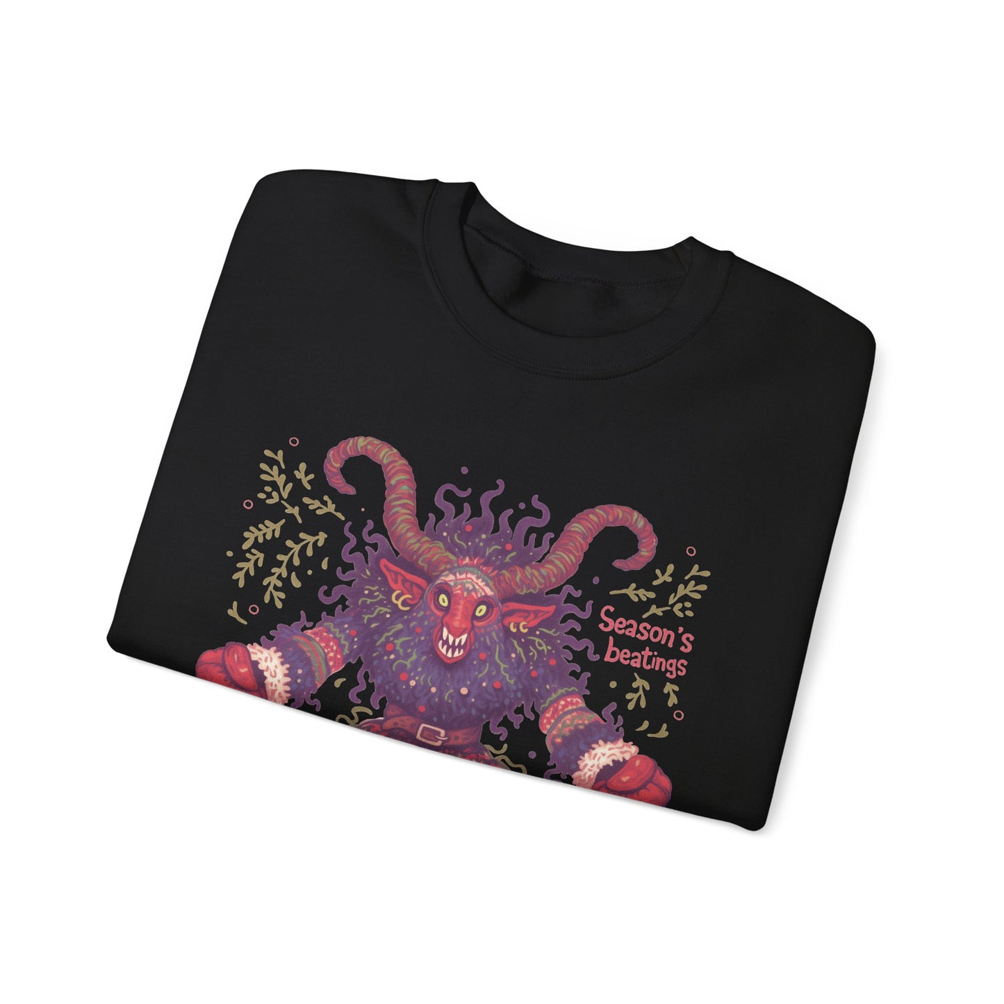 Season's Beatings (Krampus) Unisex Heavy Blend™ Crewneck Sweatshirt