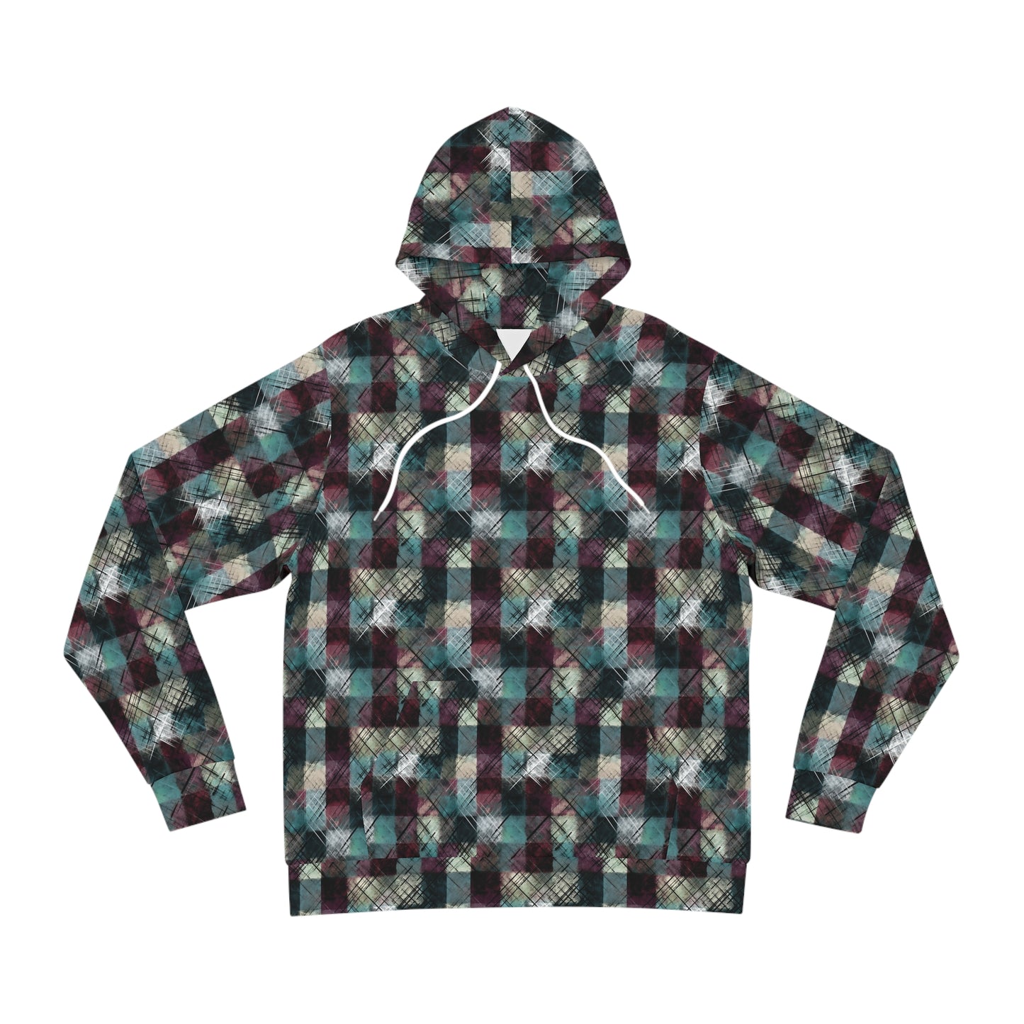 Grunge Plaid Fashion Hoodie (AOP)