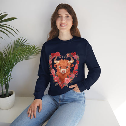 Moo Moo Love Unisex Heavy Blend™ Crewneck Sweatshirt