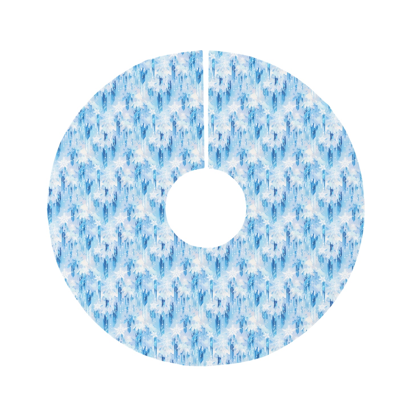 Icicles Round Tree Skirt