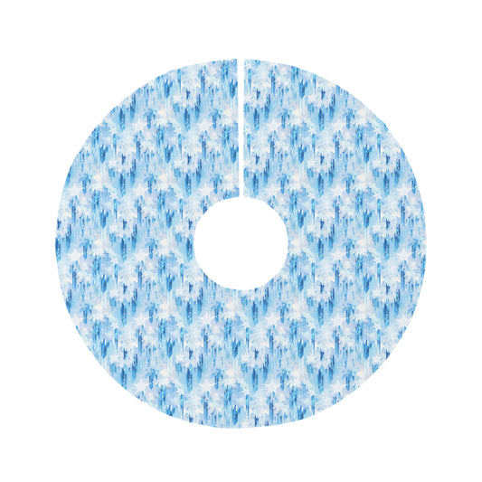 Icicles Round Tree Skirt