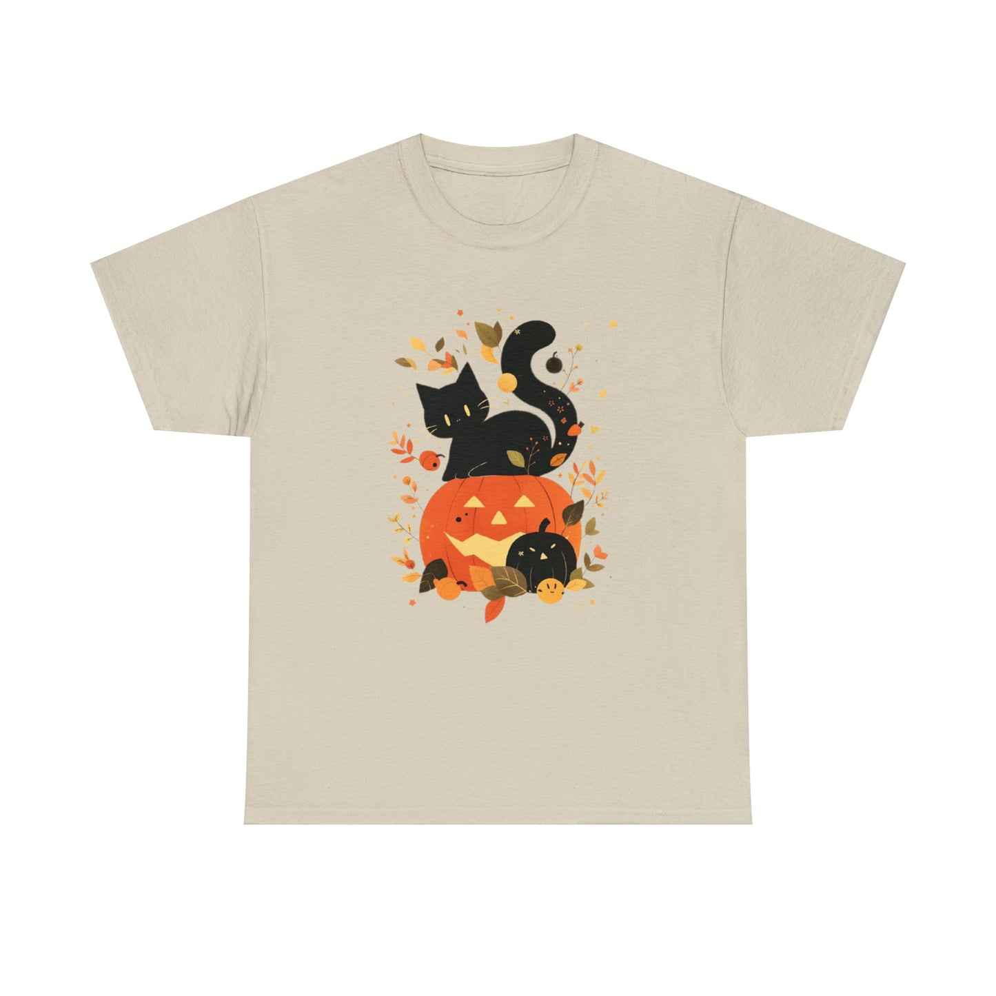 Spooky Kitty Unisex Heavy Cotton Tee