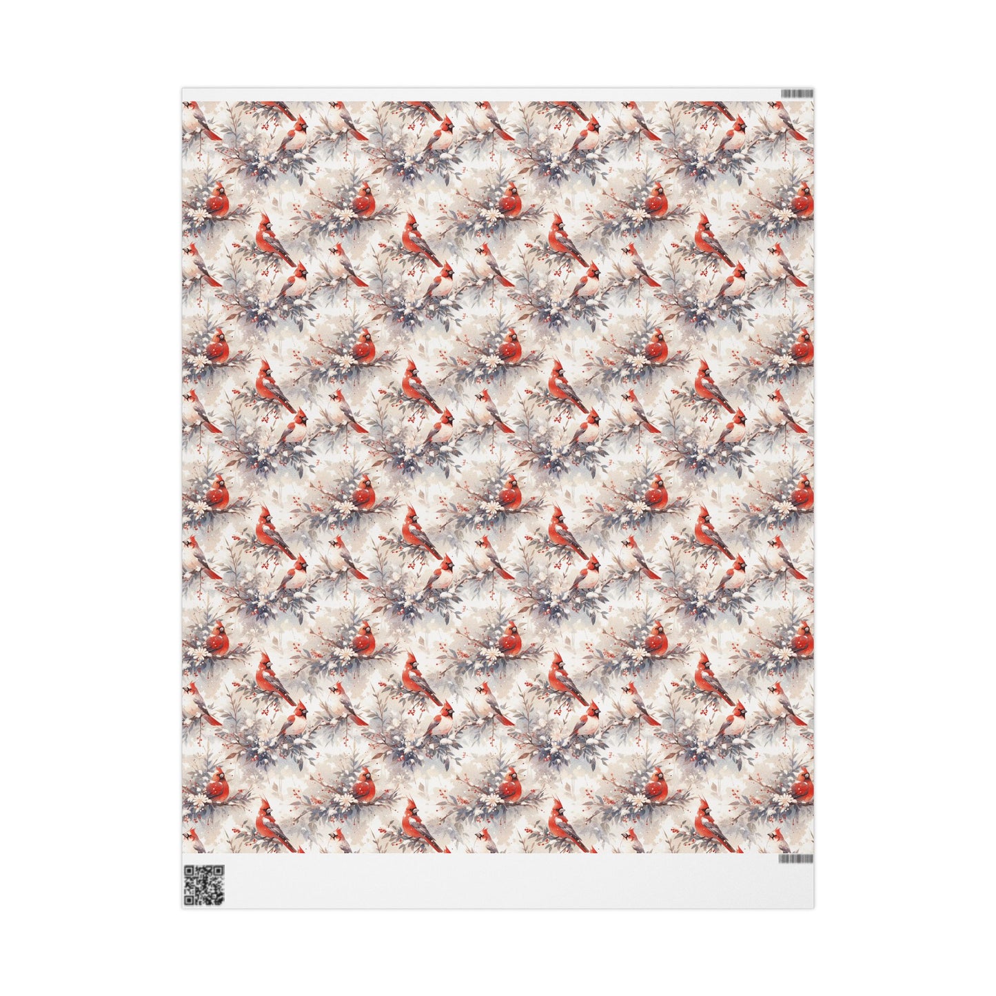 Winter Cardinals Wrapping Papers