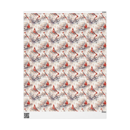Winter Cardinals Wrapping Papers