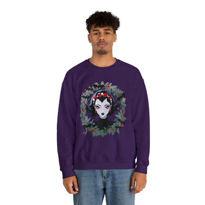 Vampire Wreath Unisex Heavy Blend™ Crewneck Sweatshirt