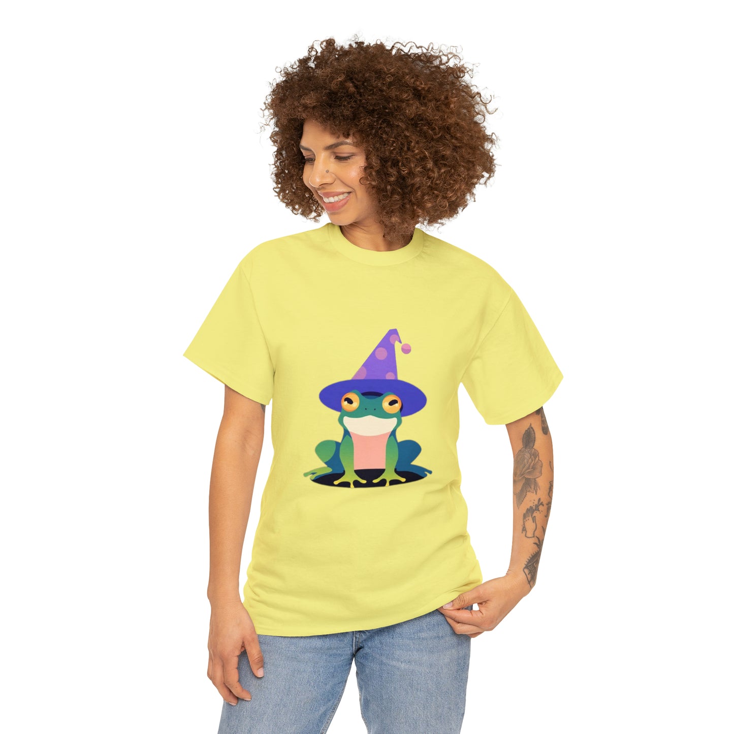 Wizard Frog Unisex Heavy Cotton Tee