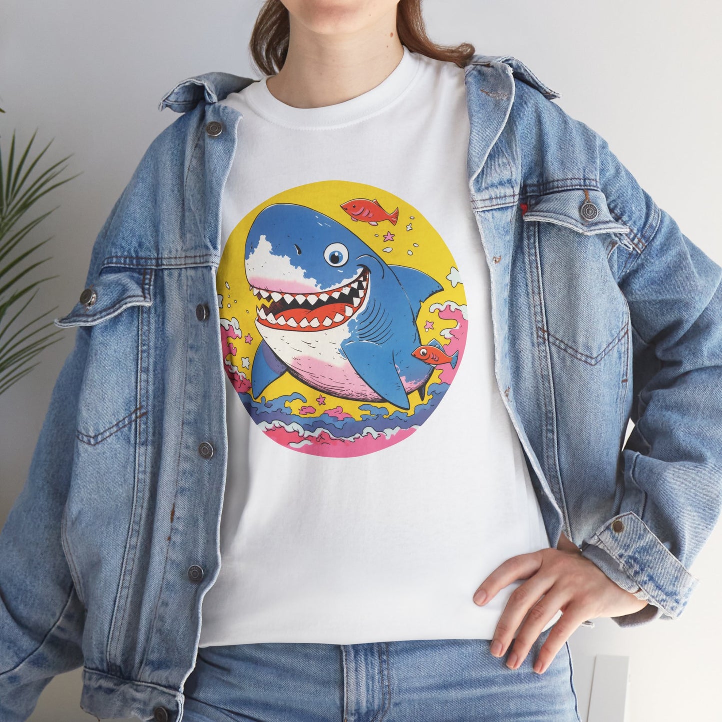 Shark Unisex Heavy Cotton Tee
