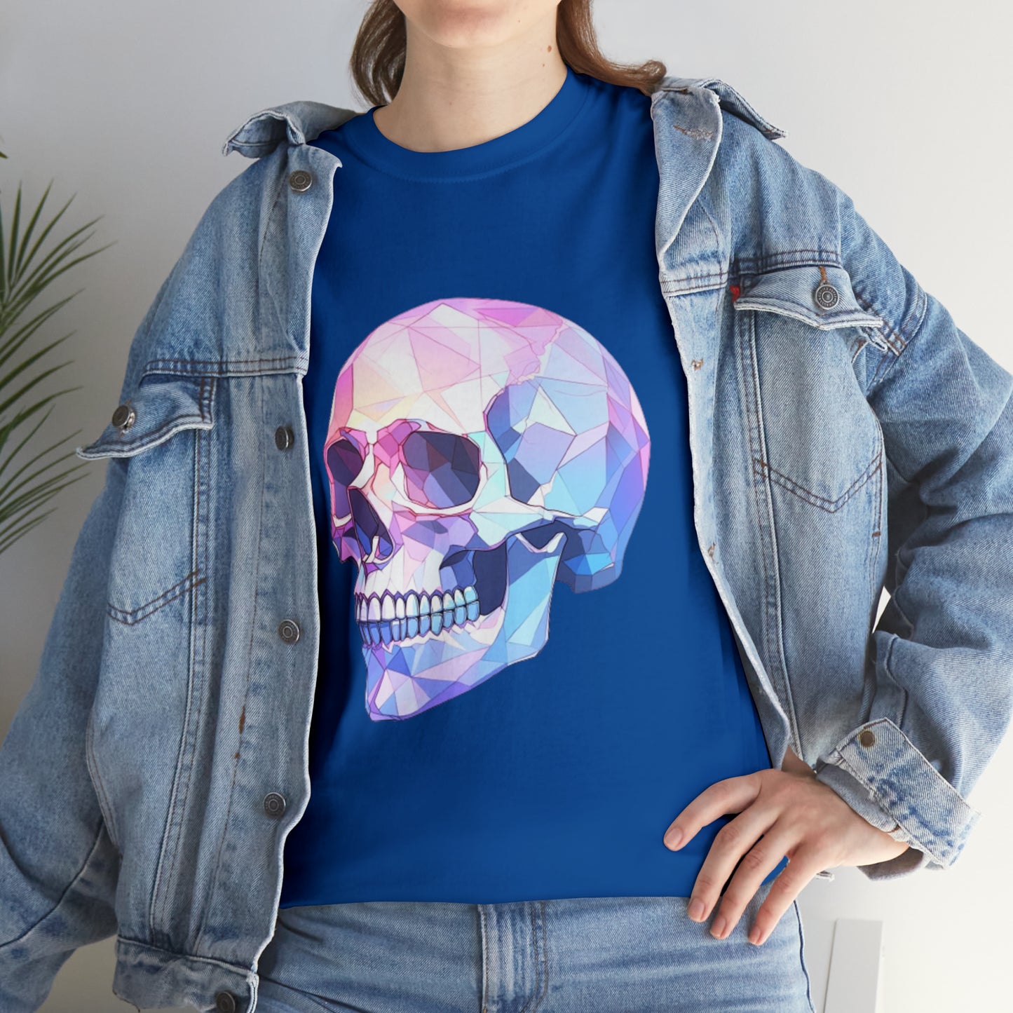 Geo Skull Unisex Heavy Cotton Tee