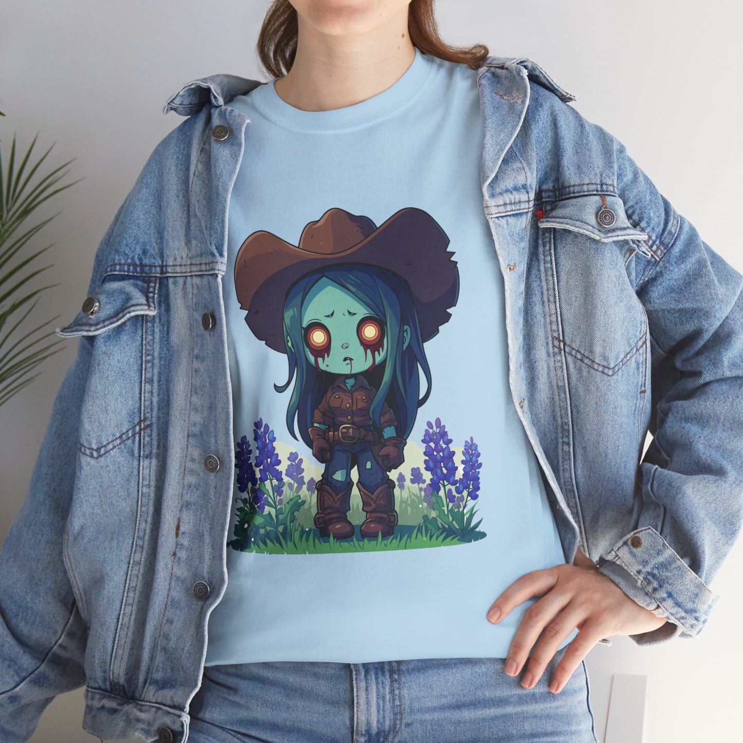 Texas Zombie Unisex Heavy Cotton Tee