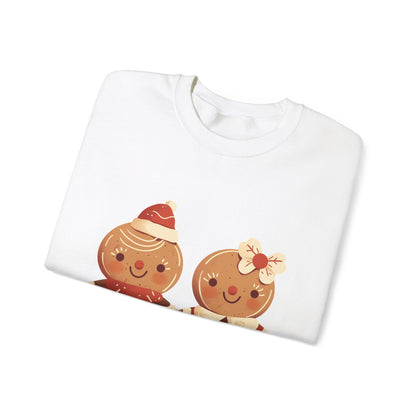 Gingerbread Couple Unisex Heavy Blend™ Crewneck Sweatshirt
