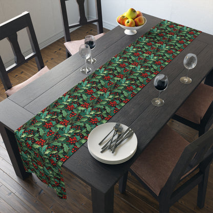 Holly Table Runner (Cotton, Poly)