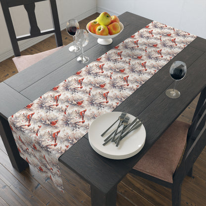 Winter Cardinals Table Runner (Cotton, Poly)