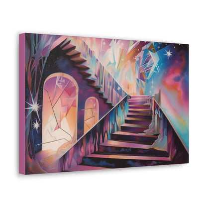 Cosmic Staircase Canvas Gallery Wrap