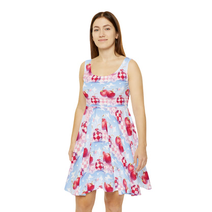 Apple Bapple Women's Skater Dress (AOP)
