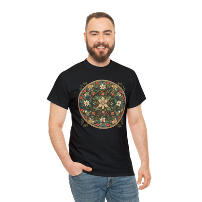Druidic Mandala Unisex Heavy Cotton Tee