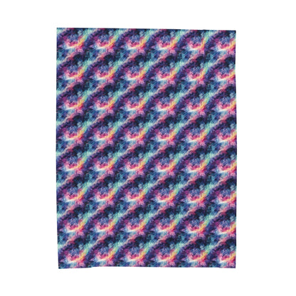 Spectral Storm Velveteen Plush Blanket