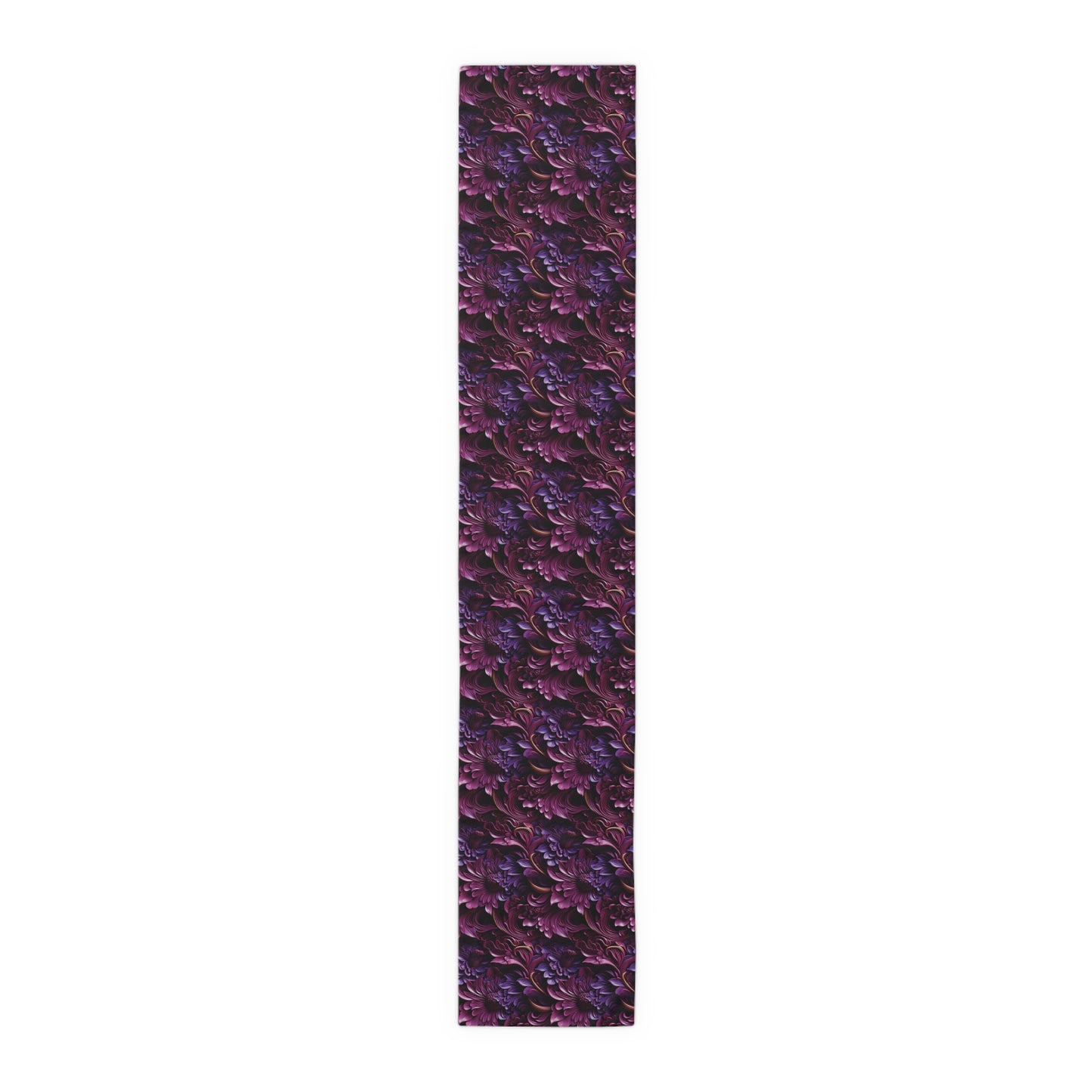 Purple Florals Table Runner (Cotton, Poly)