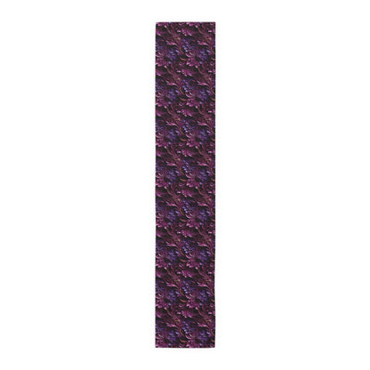 Purple Florals Table Runner (Cotton, Poly)